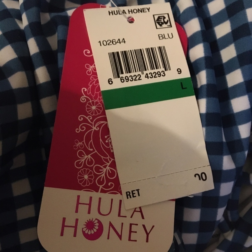 Hula Honey Picnic Printed One Piece Swimsuit - Picture 5 of 5